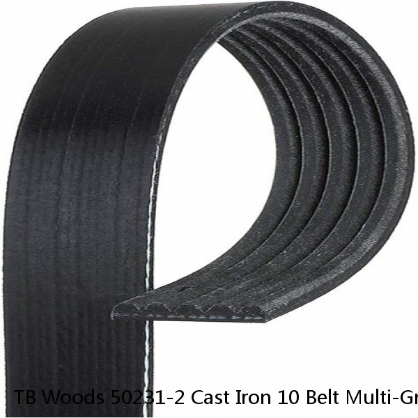 TB Woods 50231-2 Cast Iron 10 Belt Multi-Groove Sheave 12.15