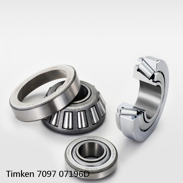 7097 07196D Timken Tapered Roller Bearings #1 small image
