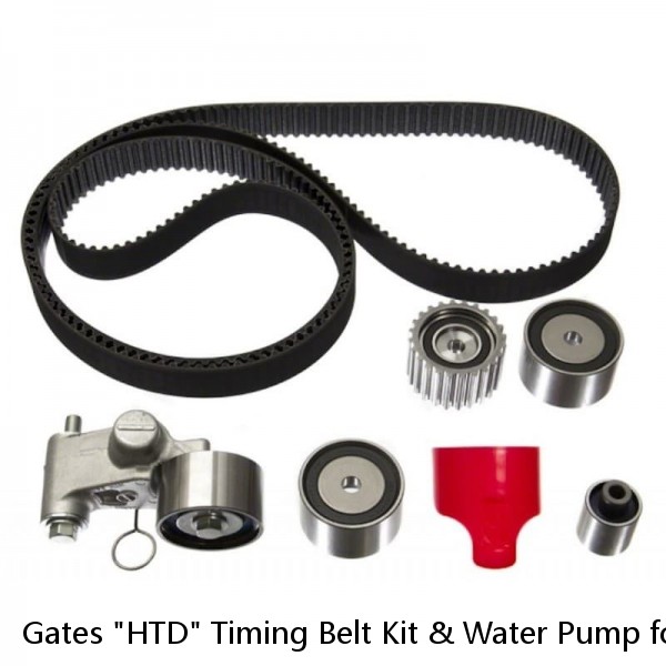 Gates "HTD" Timing Belt Kit & Water Pump for 99-10 Hyundai Kia 2.5L 2.7L V6⭐⭐⭐⭐⭐ #1 small image
