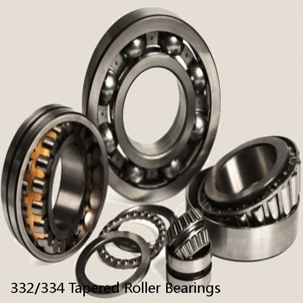 332/334 Tapered Roller Bearings #1 image