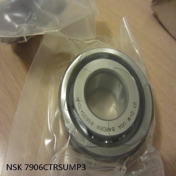 7906CTRSUMP3 NSK Super Precision Bearings #1 image