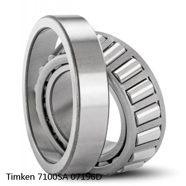 7100SA 07196D Timken Tapered Roller Bearings #1 image