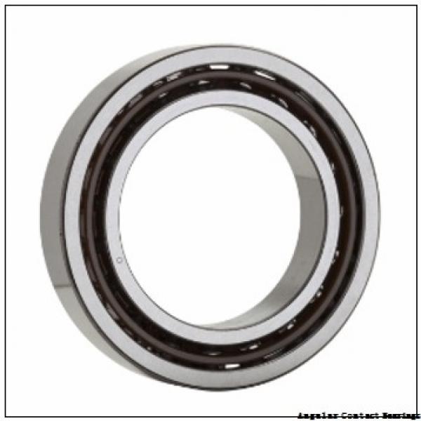 30 mm x 62 mm x 23.8 mm  Rollway 3206 2RS Angular Contact Bearings #1 image