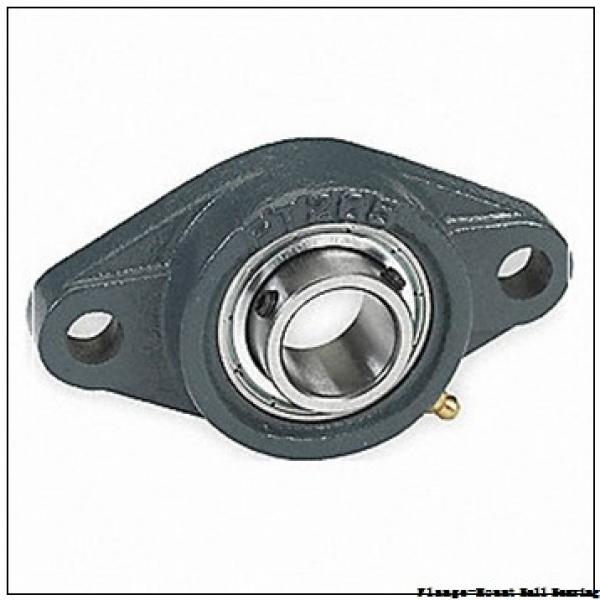 0.9375 in x 2.7500 in x 3.7500 in  Dodge F4BVSC015 Flange-Mount Ball Bearing #2 image