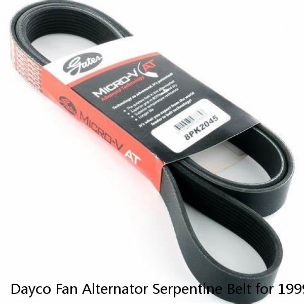 Dayco Fan Alternator Serpentine Belt for 1999-2005 Suzuki Grand Vitara 2.5L ls #1 image