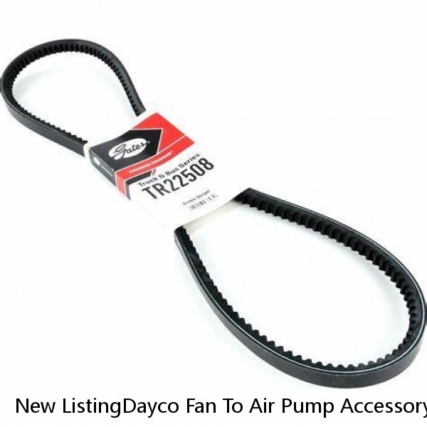 New ListingDayco Fan To Air Pump Accessory Drive Belt for 1984-1985 GMC C3500 5.7L V8 jf #1 image